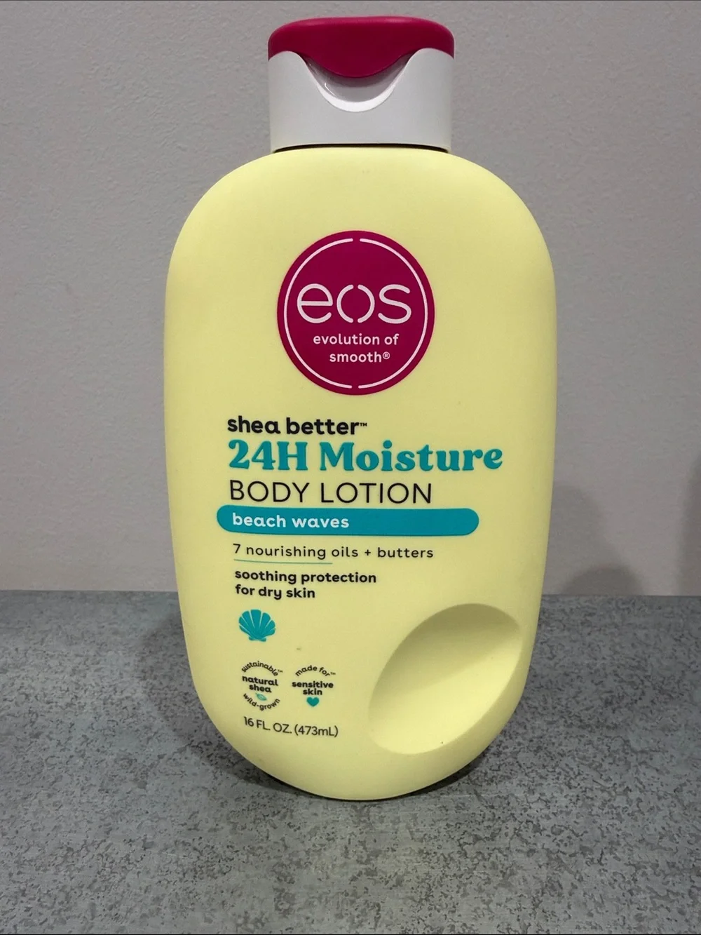 eos Shea Better 24H Moisture Body Lotion - beach waves, new/Unopened
